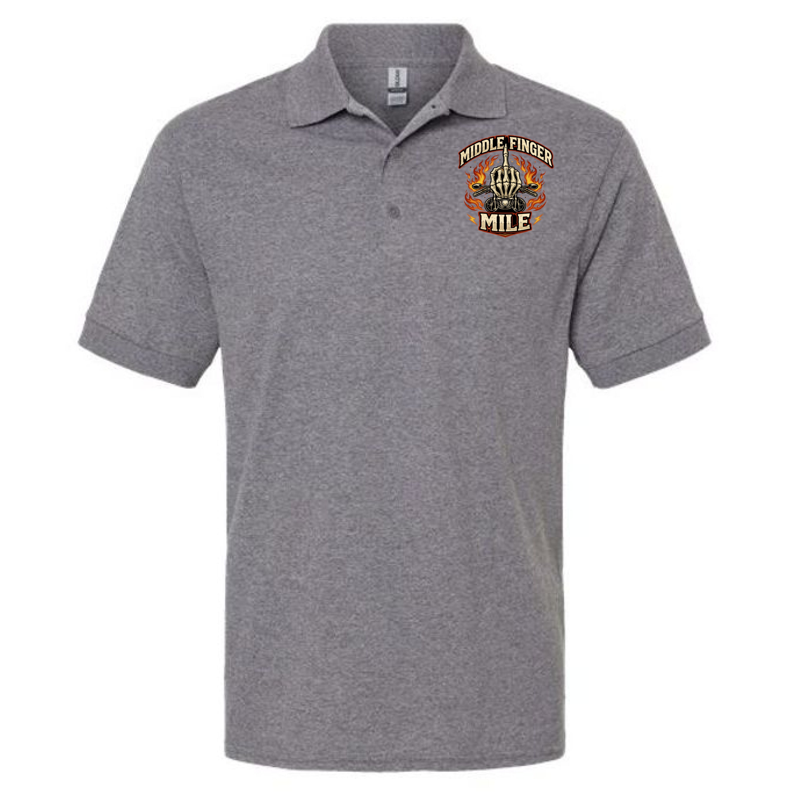 Graphite Heather - FRONT